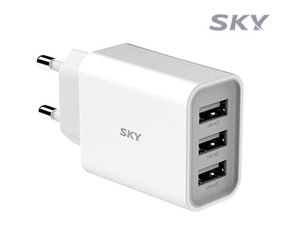 스카이 필 C3 18W 3포트 충전기