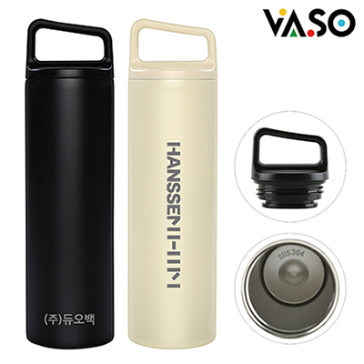 [바쏘] 클릭 핸들 진공 텀블러 500ml