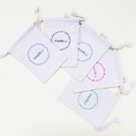 메이드유 복주머니파우치 14x20cm - 실크인쇄포함