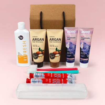 여행용세트 과일나라 크리오 샤워메이트 2080 10종세트