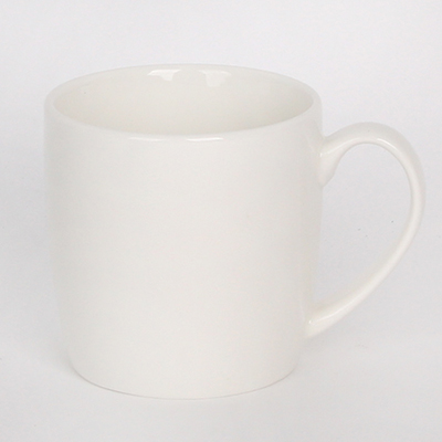 국산 U자 백자머그