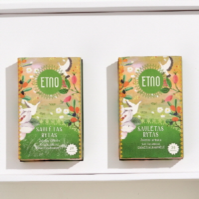 북유럽 허브티 ETNO 써니 20T, 선물세트 2P