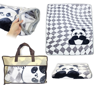 {곰돌이 극세사 무릎담요}사이즈100*125/개별 부직포가방포장/스티커부착가능