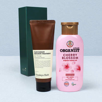 LG오가니스트 샴푸 나드 트리트먼트 세트