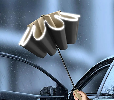 97_고급반사스트립자동반전접이식우산