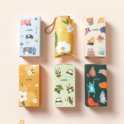 이즐리 포레스트가든 6단 수동 카드 암막 양우산(UPF50+)