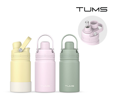 텀스 마그넷캡 스트로 텀블러 350ml