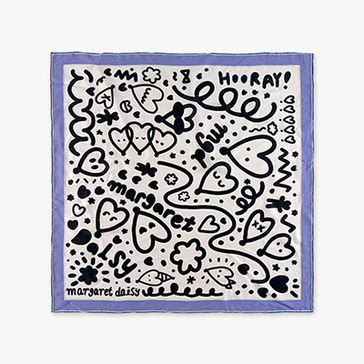 스카프｜실크｜90*90｜MF1425