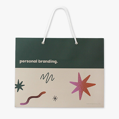 종이 쇼핑백｜아트지｜사이즈(프리)｜풀컬러인쇄｜MF1019