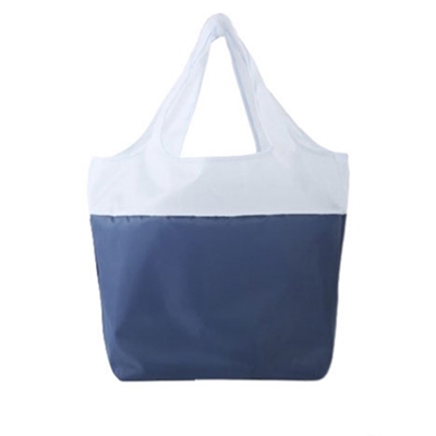 엔투유 투톤 고급 접이식 장바구니