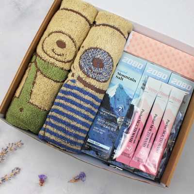 울리세면타올 2p세트 2080치약 7종세트