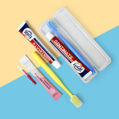 크리오 부케가르니 2080가글 치간칫솔 치약칫솔세트