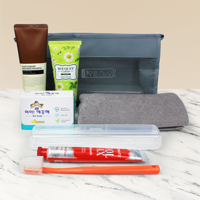 여행용파우치  웰컴키트 8종세트