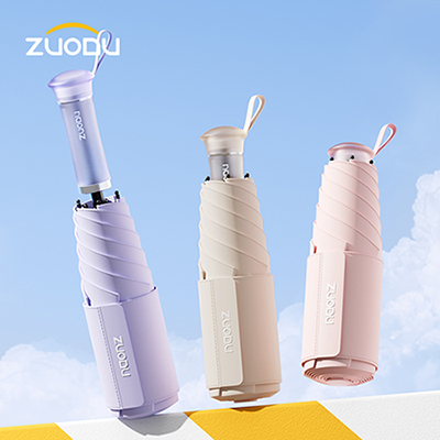 그립톡 5단 수동 경량 암막 양우산(UPF50+)