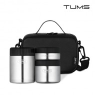 텀스 스텐 보온도시락 세트 3P (파우치)