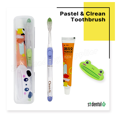 치약짜개 파스텔클린미세모 페리오 칫솔치약세트
