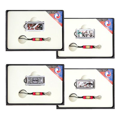 뉴매화문,사군자,쌍학,매화자개USB