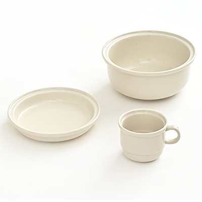 플리츠 3P세트 (볼+머그+플레이트)