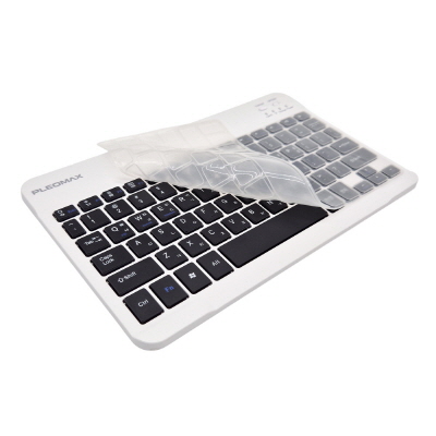 플레오맥스 초슬림 미니 블루투스 키보드 PBK-50_키스킨 포함