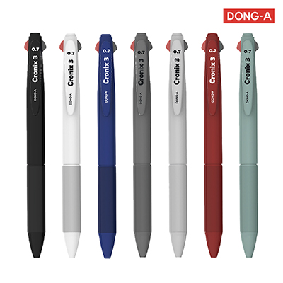 동아 크로닉스3색볼펜 0.7mm
