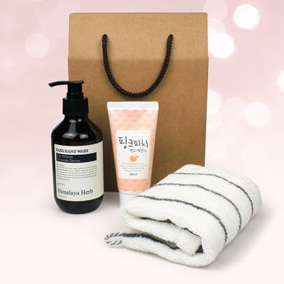 Nard 핸드워시 프리미엄 모달사 핸드타올 3종세트