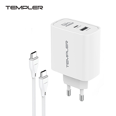 템플러 PD 45W 2포트 CtoC TEM-H22-P45U2
