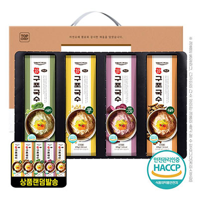 명품원조구포국수4종세트 트레이포장