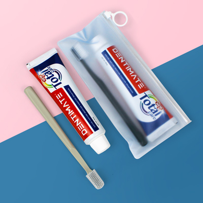 크리오 토탈케어 150g 치약 NARD 나드 미세모 치약칫솔세트 지퍼백