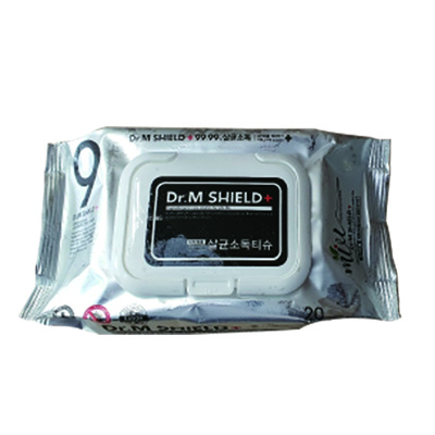 닥터미엘 쉴드9 살균소독티슈 캡형 20매