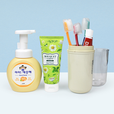 아이깨끗해 핸드크림 크리오 치약 칫솔 7종세트