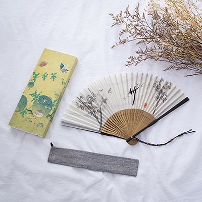 실크민속부채 2종