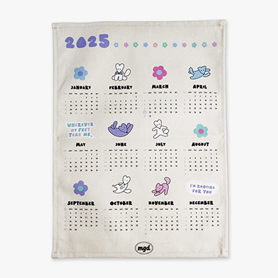 주문제작｜캔버스 페브릭 에코 달력｜MF3595