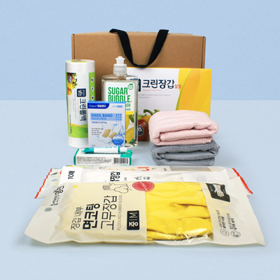 주장세제  크린롤백 주방용품세트 10종