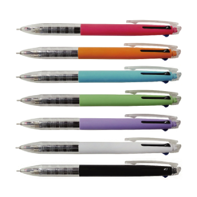 국산 탑볼 니들 3색 볼펜