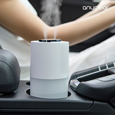 애니클리어 차량용 무드등 가습기