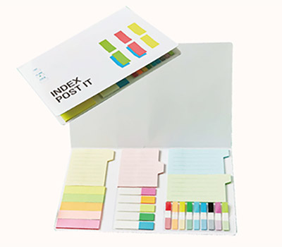 수첩형 인덱스 포스트잇 세트 (종합형)