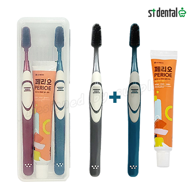 커플_클리오_퍼펙션+페리오치약_칫솔치약세트