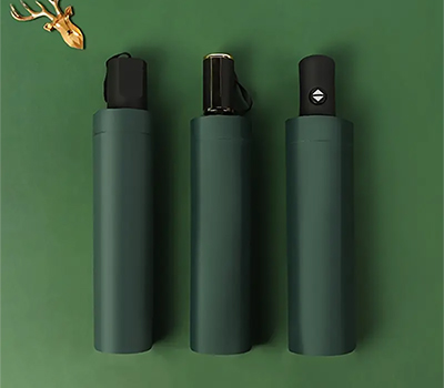 210_세련된 UV 보호 자동 접이식 우산