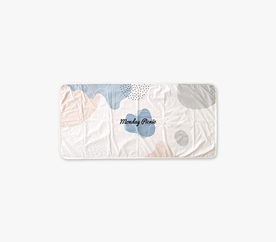 풀컬러전사 | 무릎담요 | 크리스탈 벨벳 + 플리스 | 145*70 | MF1235