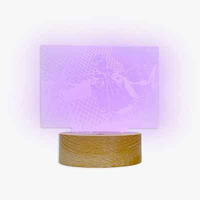 (제작) 아크릴 무드등 우드 램프 : MF6316