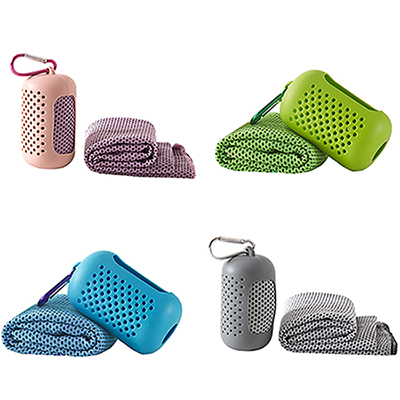 땅콩 포켓 아이스 쿨링 스포츠타올