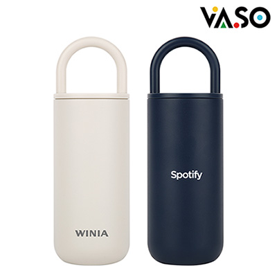 [바쏘] 비트 스텐 핸들 진공 텀블러 450ml