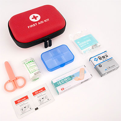 미니엠버 하드케이스 구급파우치 세트