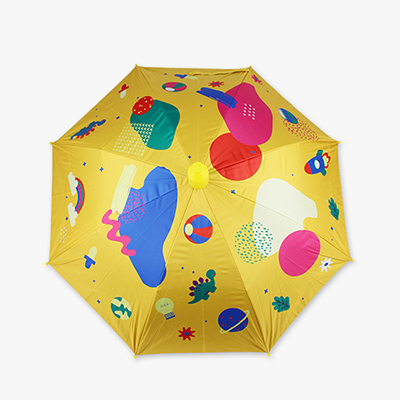 주문제작｜물받이캡 우산｜장우산｜어린이 우산｜MF1153