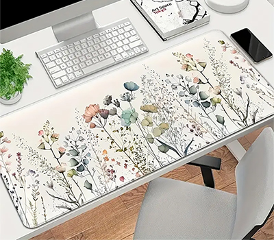 105_꽃무늬다기능컴퓨터데스크패드