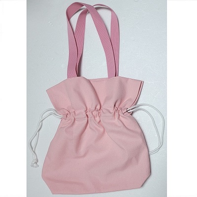 캔버스면 10수 양끈 칼라에코백