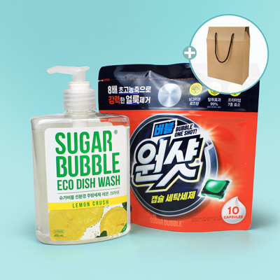 슈가버블 세제 2종
