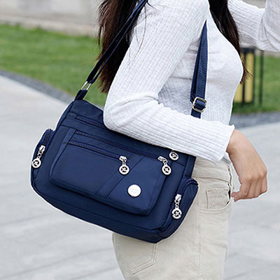 캐주얼 지퍼 숄더백 중년여성 가방 크로스백