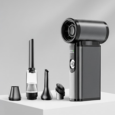 에디토 차량용청소기 캠핑 파워 에어건 무선 휴대용 창틀 차량용 틈새 자동차 미니 청소기