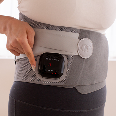 한일의료기 무선 온열 허리 마사지기 등 안마기 진동 마사지 기계